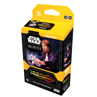 Deck de Démarrage - Star Wars - Unlimited : Passage Vitesse Lumière - Han Solo