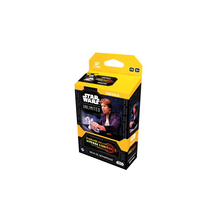 Deck de Démarrage - Star Wars - Unlimited : Passage Vitesse Lumière - Han Solo