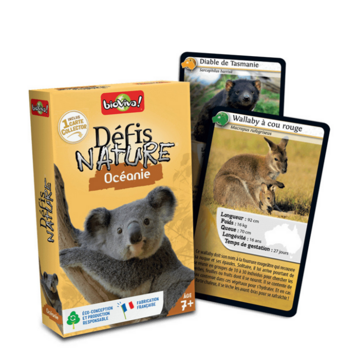 Jeux de société - Défis Nature - Océanie