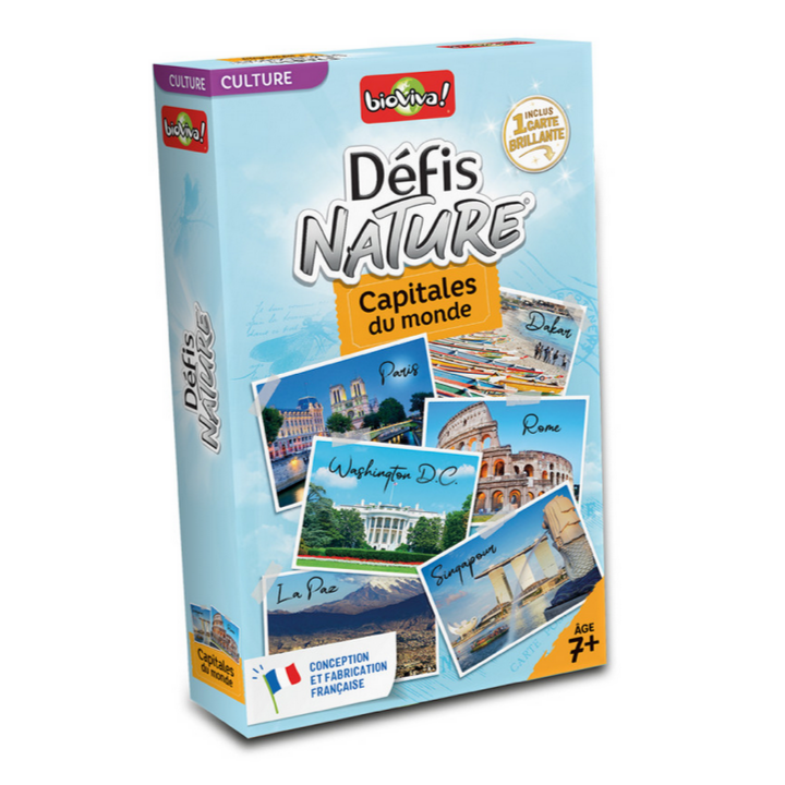 Jeux de société - Défis Nature -  Capitales du Monde