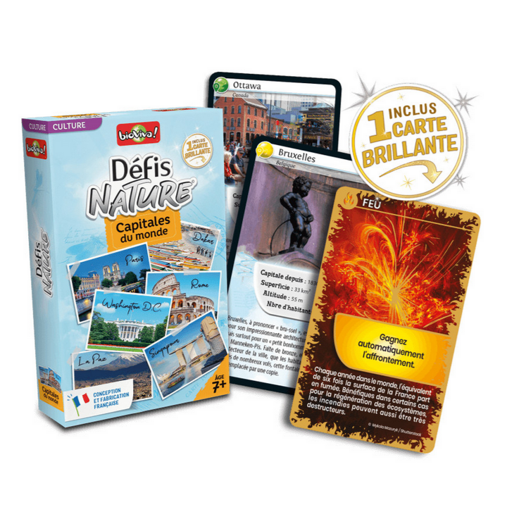 Jeux de société - Défis Nature -  Capitales du Monde
