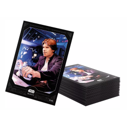 Protège-cartes Gamegenic Illustré Star Wars Unlimited - Passage en Vitesse Lumière : Han solo