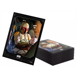 Protège-cartes Gamegenic Illustré Star Wars Unlimited - Passage en Vitesse Lumière : Boba Fett