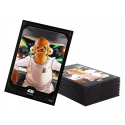 Protège-cartes Gamegenic Illustré Star Wars Unlimited - Passage en Vitesse Lumière : Admiral Ackbar