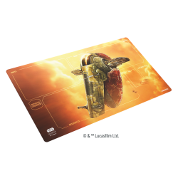 Tapis de jeu Gamegenic Illustré - Star Wars Unlimited : Fett's Firespray