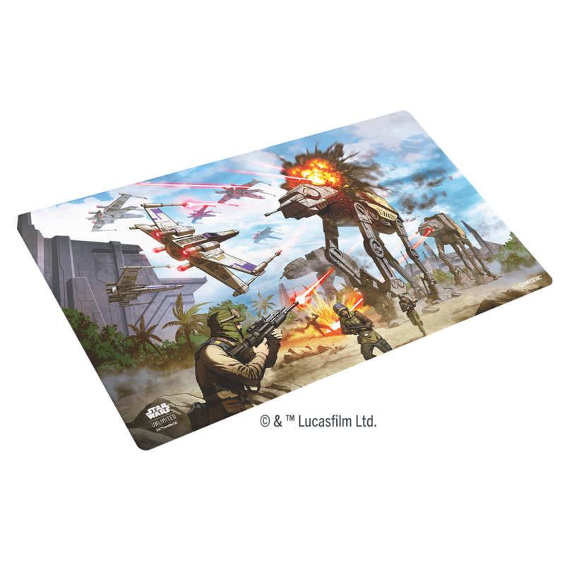 Tapis de jeu Gamegenic Illustré - Star Wars Unlimited : Battle of Scarif