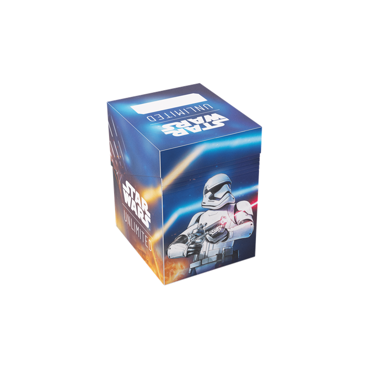 Deck Box Boite de Rangement Gamegenic Illustrée Star Wars Unlimited : Soft Crate : Captain Phasma/Stormtr