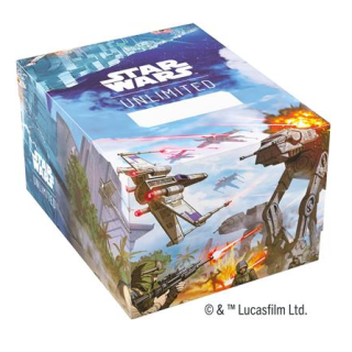 Deck Box Boite de Rangement Gamegenic Illustrée Star Wars Unlimited : TS Soft Crate : Scarif