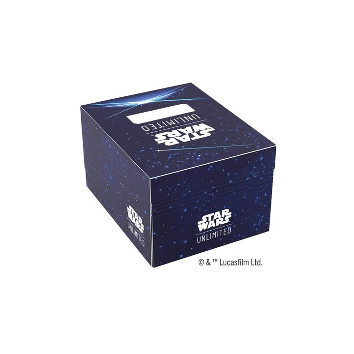 Deck Box Boite de Rangement Gamegenic Illustrée Star Wars Unlimited : TS Soft Crate : Logo