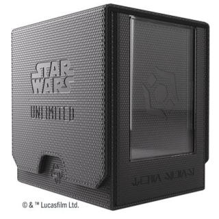 Deck Box Boite de Rangement Gamegenic Star Wars Unlimited : Twin Suns Deck Pod - Noir