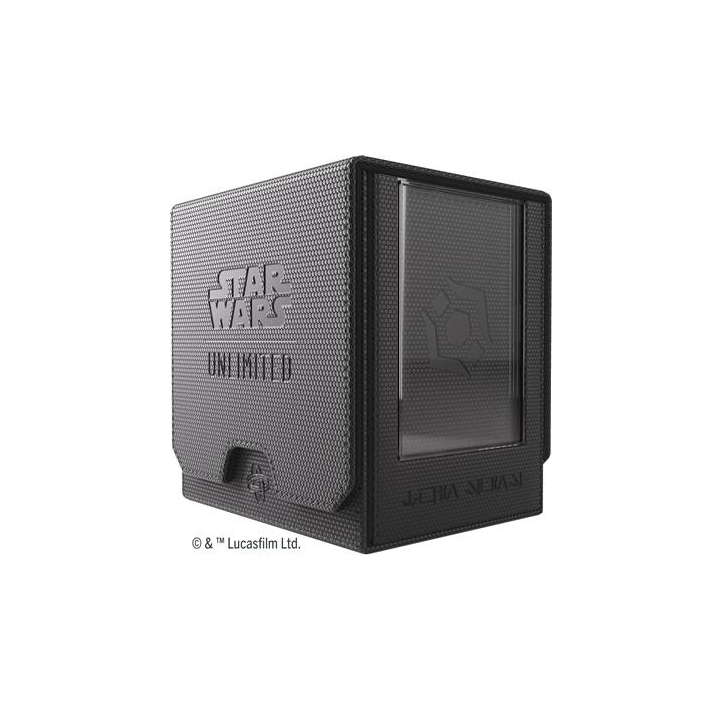 Deck Box Boite de Rangement Gamegenic Star Wars Unlimited : Twin Suns Deck Pod - Noir
