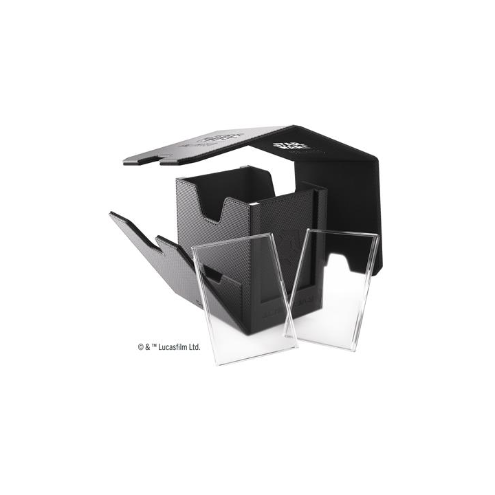 Deck Box Boite de Rangement Gamegenic Star Wars Unlimited : Twin Suns Deck Pod - Noir