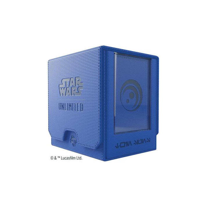 Deck Box Boite de Rangement Gamegenic Star Wars Unlimited : Twin Suns Deck Pod - Bleu