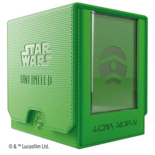 Deck Box Boite de Rangement Gamegenic Star Wars Unlimited : Twin Suns Deck Pod - Vert