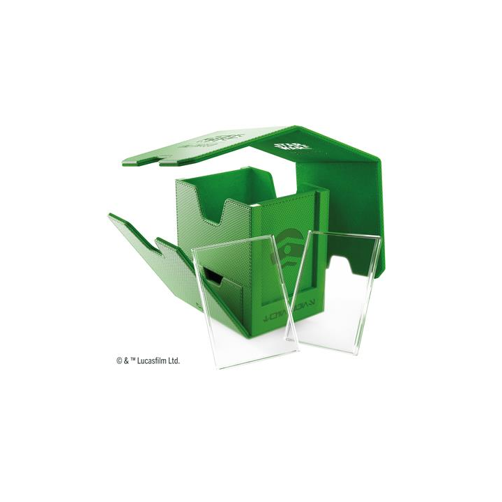 Deck Box Boite de Rangement Gamegenic Star Wars Unlimited : Twin Suns Deck Pod - Vert