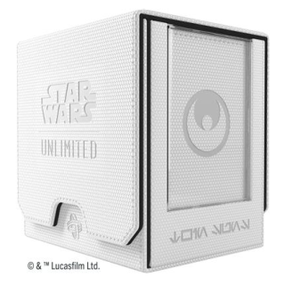 Deck Box Boite de Rangement Gamegenic Star Wars Unlimited : Twin Suns Deck Pod - Blanc