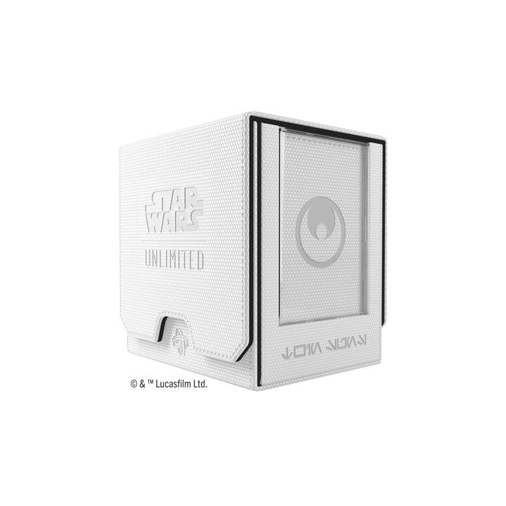 Deck Box Boite de Rangement Gamegenic Star Wars Unlimited : Twin Suns Deck Pod - Blanc