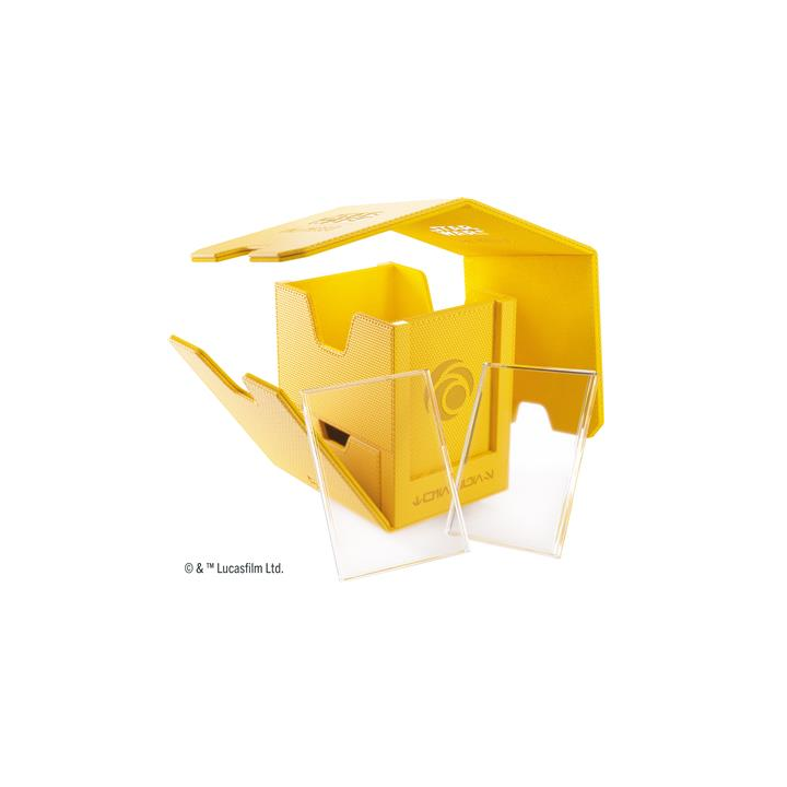 Deck Box Boite de Rangement Gamegenic Star Wars Unlimited : Twin Suns Deck Pod - Jaune