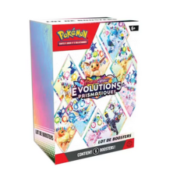 Pokémon : Bundle 6 Boosters EV8.5 : Evolutions Prismatiques