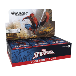 Précommande : MTG - Boite de Booster de Jeu Magic : Marvel's Spider-Man - Boîte Complète