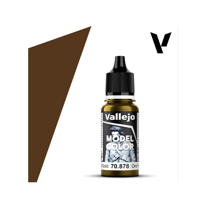 Peinture Vallejo Model Color : Old Gold - Oro Viejo