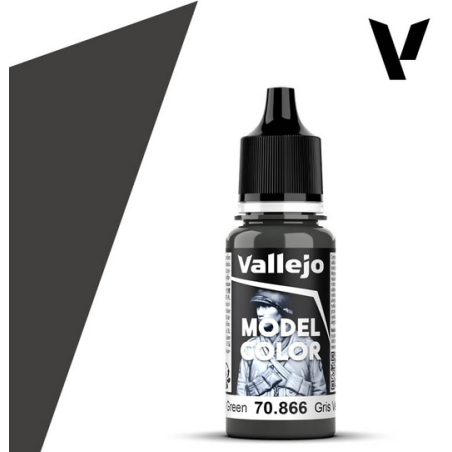 Peinture Vallejo Model Color : Grey Green - Gris Verde