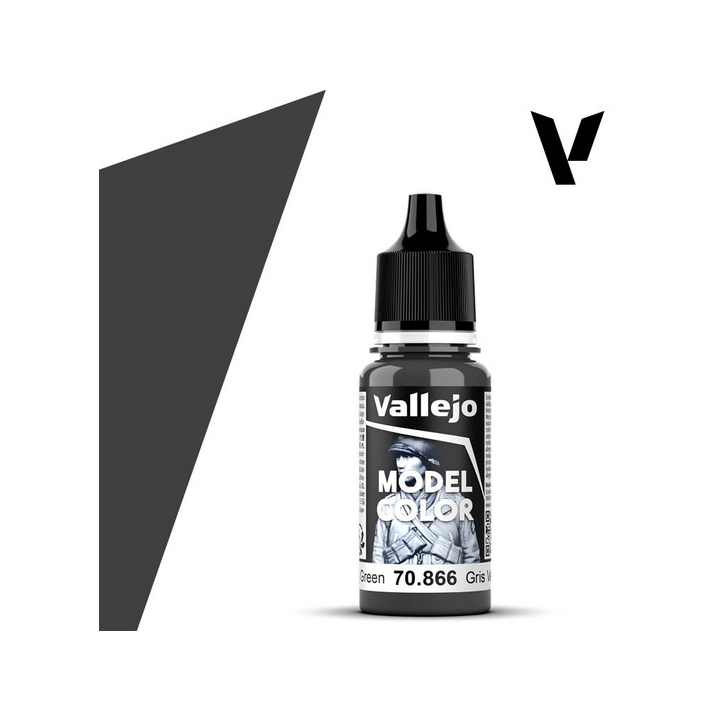 Peinture Vallejo Model Color : Grey Green - Gris Verde
