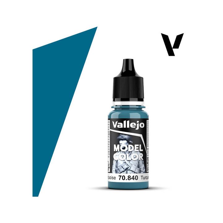 Peinture Vallejo Model Color : Light Turquoise - Turquesa Claro