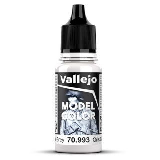 Peinture Vallejo Model Color : White Grey - Gris Blanco