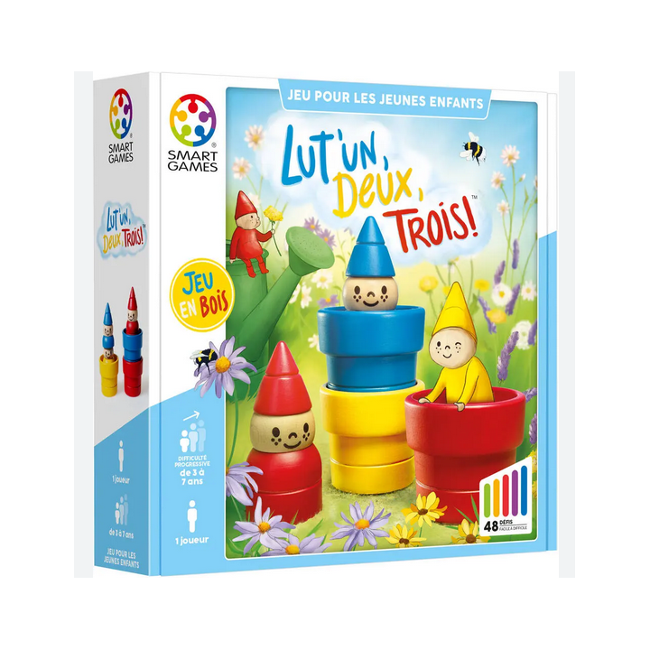 Jeux Smart Games - Lut'Un, Deux, Trois !