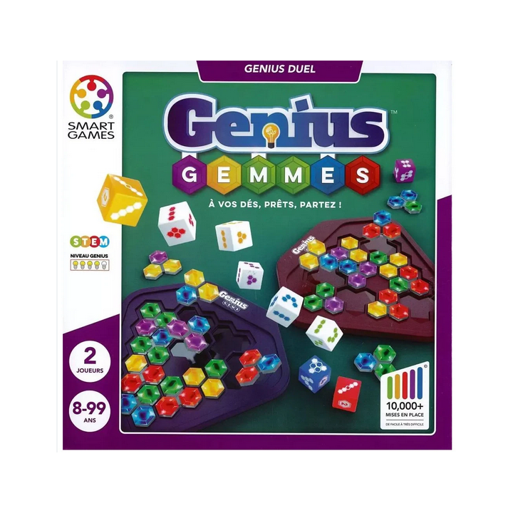 Jeux Smart Games - Genius Gemmes