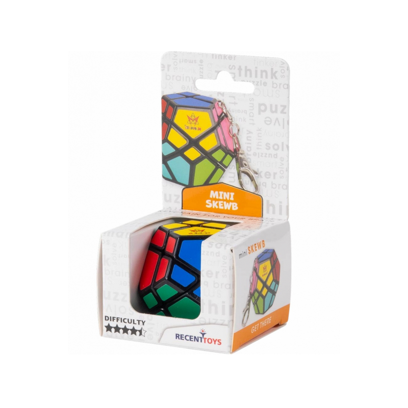 Jeux Smart Games - Casse-Tête - Porte Clés Meffert's - Mini Skewb