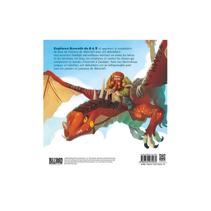 BD - Mon Abécédaire Warcraft - A comme Azeroth