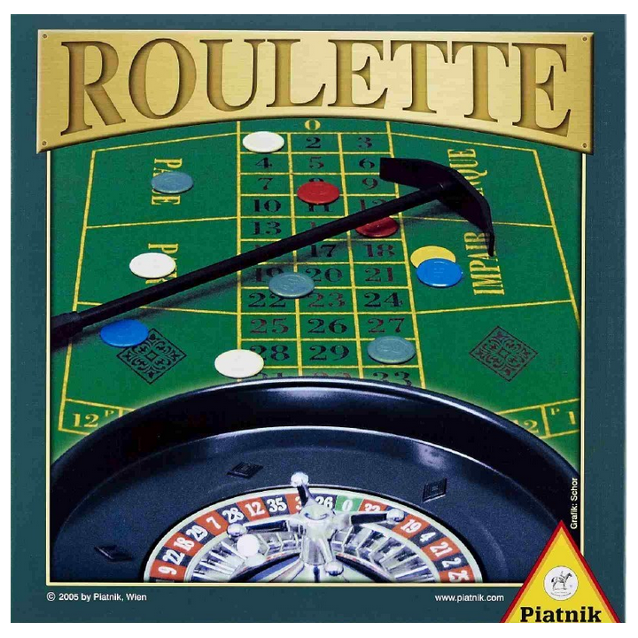Jeux de société - Piatnik - Jeu de société - Roulette 27 cm