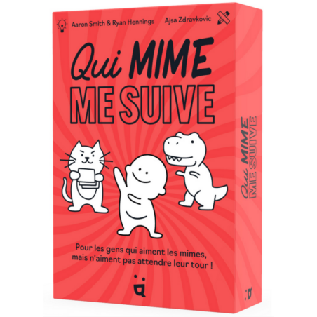 Jeux de société - Qui mime me suive !