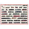 Puzzle Eurographics :  Locomotives à vapeur - 1000 Pièces
