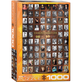 Puzzle Eurographics : Célèbres Ecrivains - 1000 Pièces