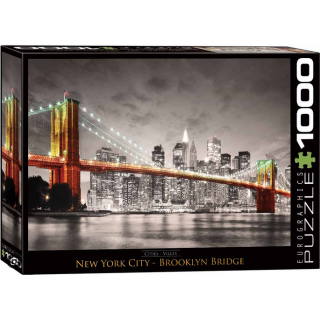Puzzle Eurographics : New York City Brooklyn Bridge - 1000 Pièces