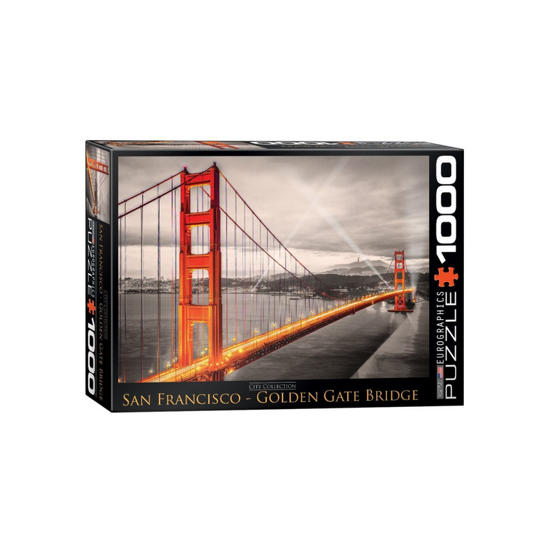 Puzzle Eurographics : Golden Gate Bridge - 1000 Pièces