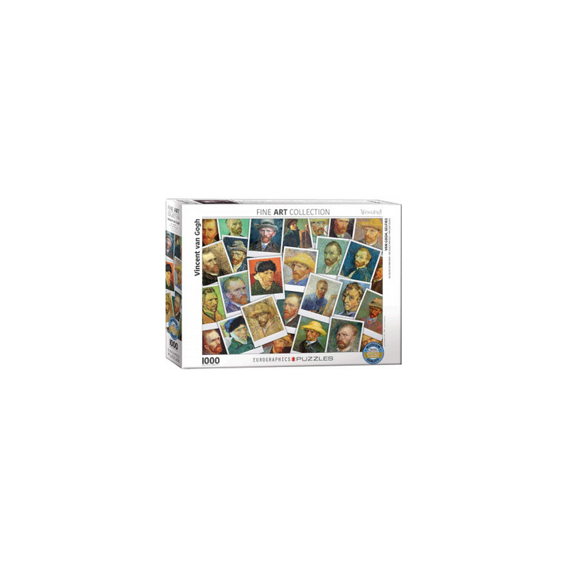 Puzzle Eurographics Fine Art Collection - Vincent Van Gogh : Portraits - 1000 Pièces Puzzle Eurographics Fine Art Collection - Vincent Van Gogh : Portraits - 1000 Pièces
