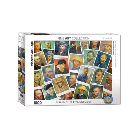 Puzzle Eurographics Fine Art Collection - Vincent Van Gogh : Portraits - 1000 Pièces