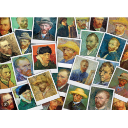 Puzzle Eurographics Fine Art Collection - Vincent Van Gogh : Portraits - 1000 Pièces