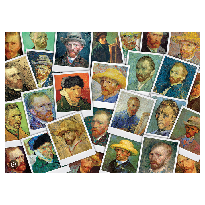 Puzzle Eurographics Fine Art Collection - Vincent Van Gogh : Portraits - 1000 Pièces