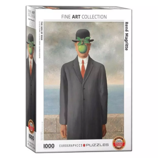 Puzzle Eurographics : The Son of Man (Magritte) - 1000 Pièces