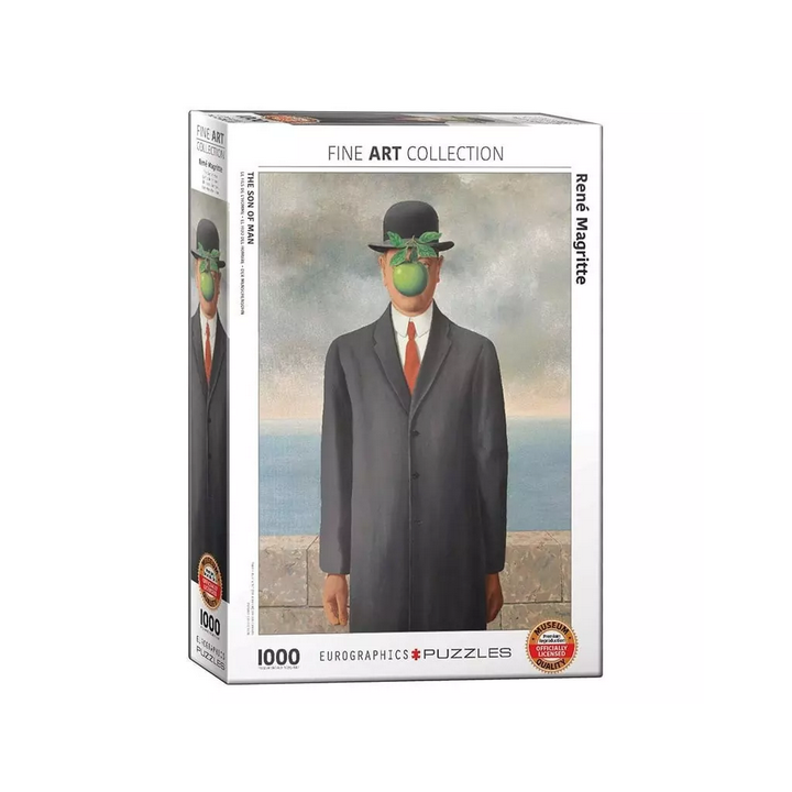 Puzzle Eurographics : The Son of Man (Magritte) - 1000 Pièces