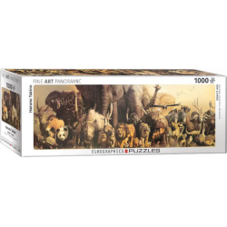 Puzzle Eurographics Panoramique : Arche de Noé - 1000 Pièces