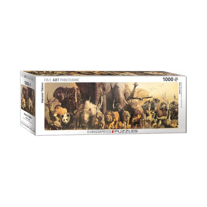 Puzzle Eurographics Panoramique : Arche de Noé - 1000 Pièces