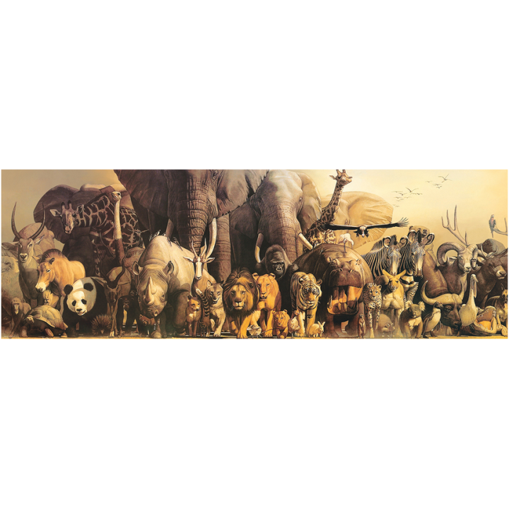 Puzzle Eurographics Panoramique : Arche de Noé - 1000 Pièces