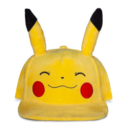 Casquette Ajustable - Pokemon Pikachu : Souriant