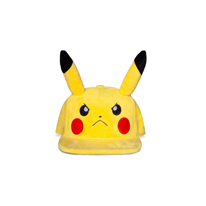 Casquette Ajustable - Pokemon Pikachu : En colère Casquette Ajustable - Pokemon Pikachu : En colère
